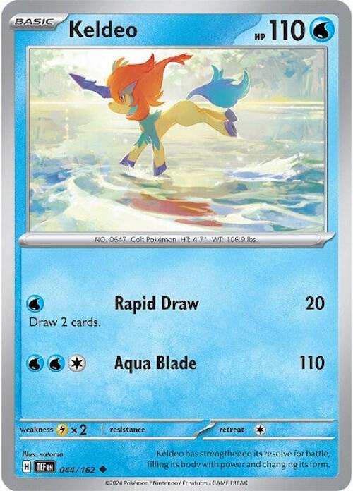 Keldeo [SV05: Temporal Forces] 044/162