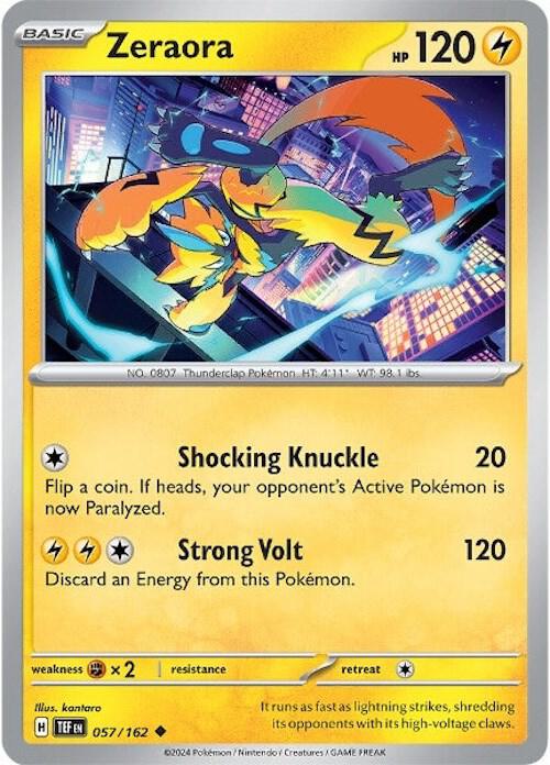 Zeraora [SV05: Temporal Forces] 057/162