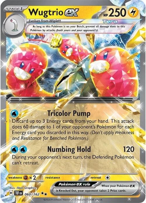 Wugtrio ex - 060/162 [SV05: Temporal Forces] 060/162
