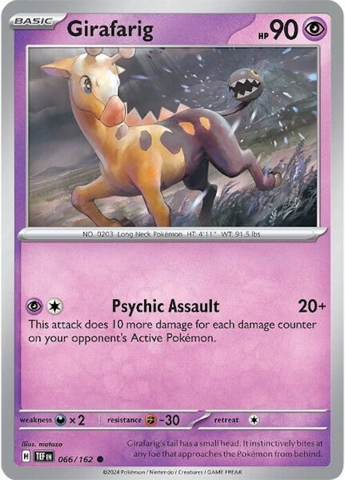 Girafarig [SV05: Temporal Forces] 066/162