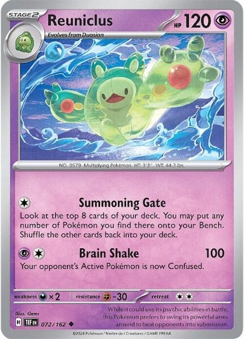 Reuniclus - 072/162 [SV05: Temporal Forces] 072/162