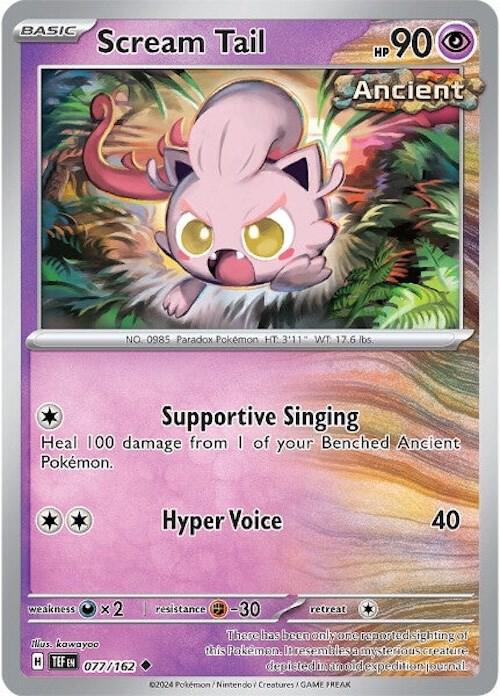 Scream Tail [SV05: Temporal Forces] 077/162