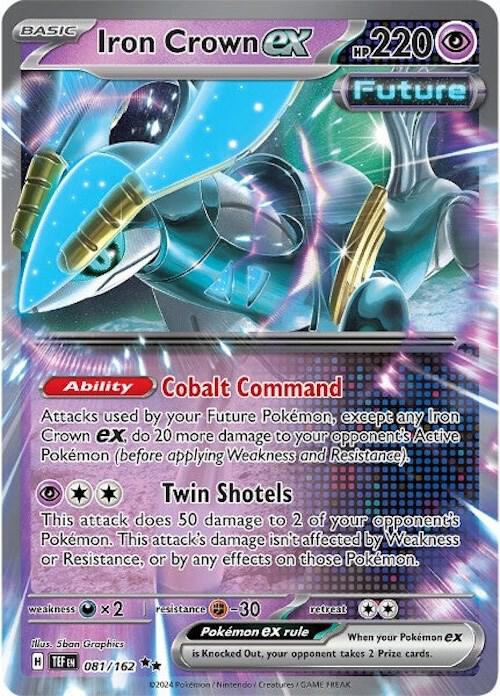 Iron Crown ex - 081/162 [SV05: Temporal Forces] 081/162
