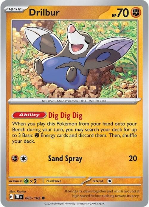 Drilbur [SV05: Temporal Forces] 085/162
