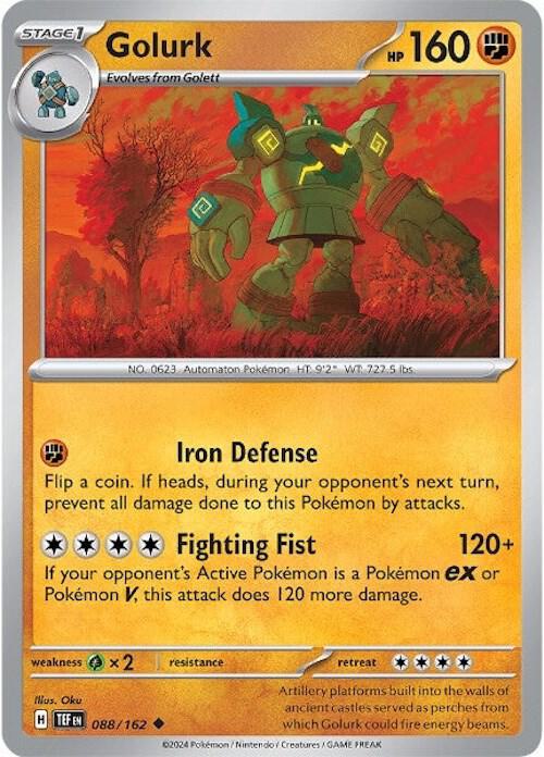 Golurk [SV05: Temporal Forces] 088/162