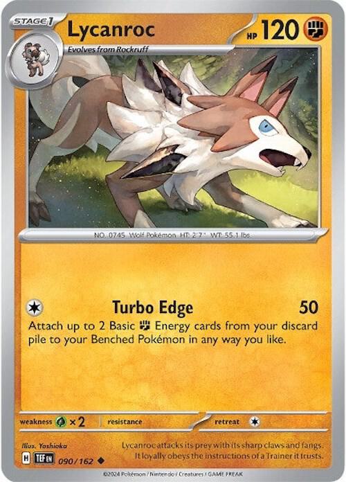 Lycanroc [SV05: Temporal Forces] 090/162