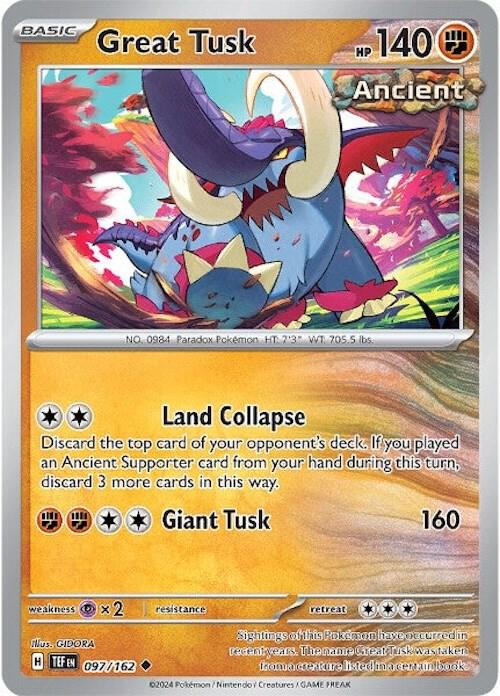 Great Tusk - 097/162 [SV05: Temporal Forces] 097/162