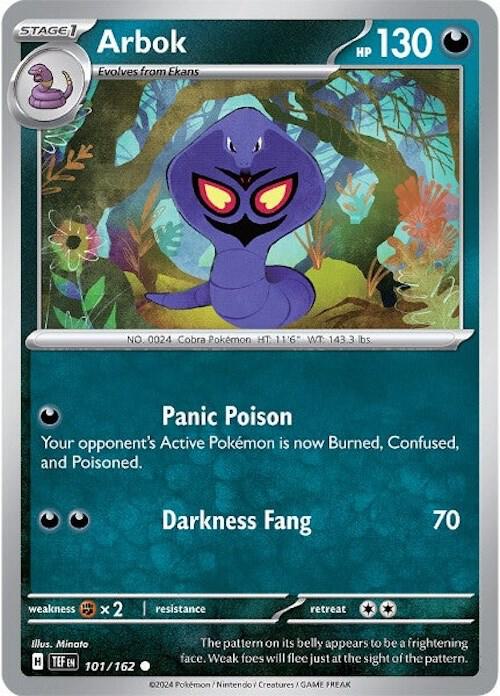 Arbok - 101/162 [SV05: Temporal Forces] 101/162