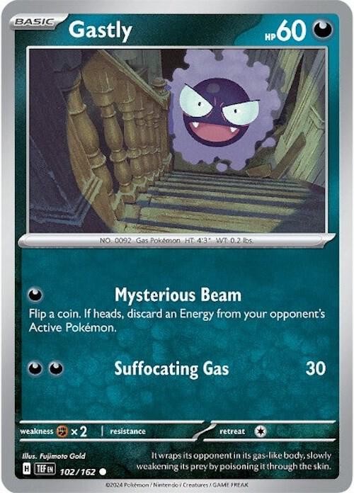 Gastly - 102/162 [SV05: Temporal Forces] 102/162