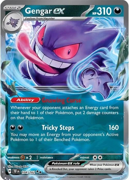 Gengar ex - 104/162 [SV05: Temporal Forces] 104/162