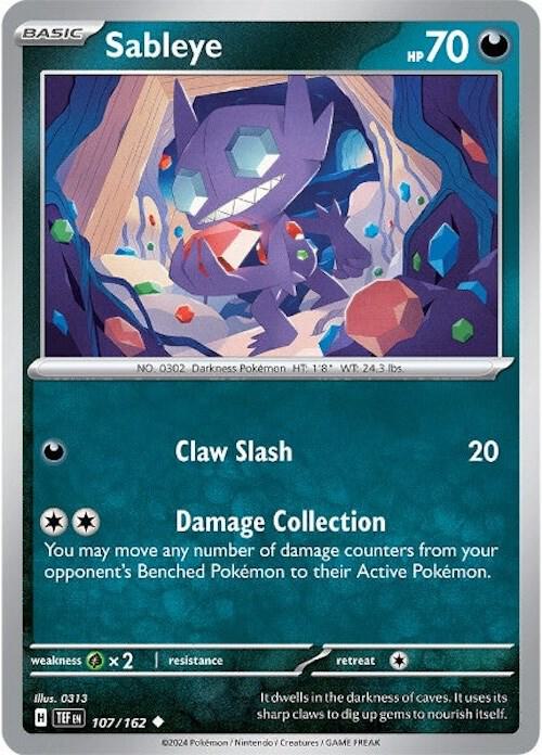 Sableye [SV05: Temporal Forces] 107/162