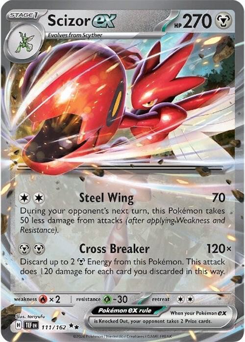 Scizor ex - 111/162 [SV05: Temporal Forces] 111/162