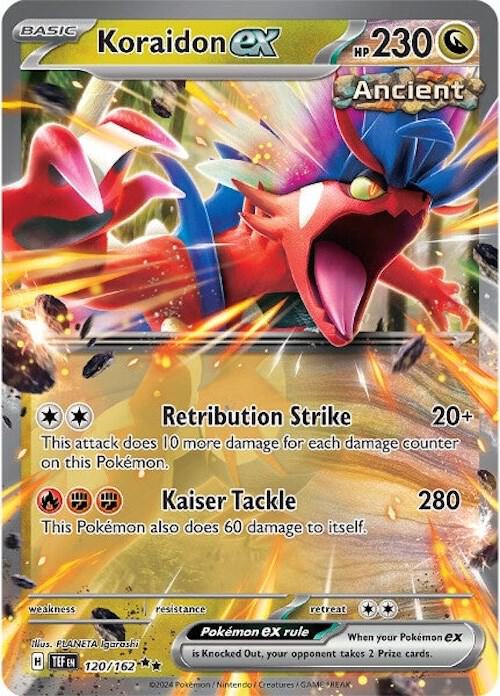 Koraidon ex [SV05: Temporal Forces] 120/162