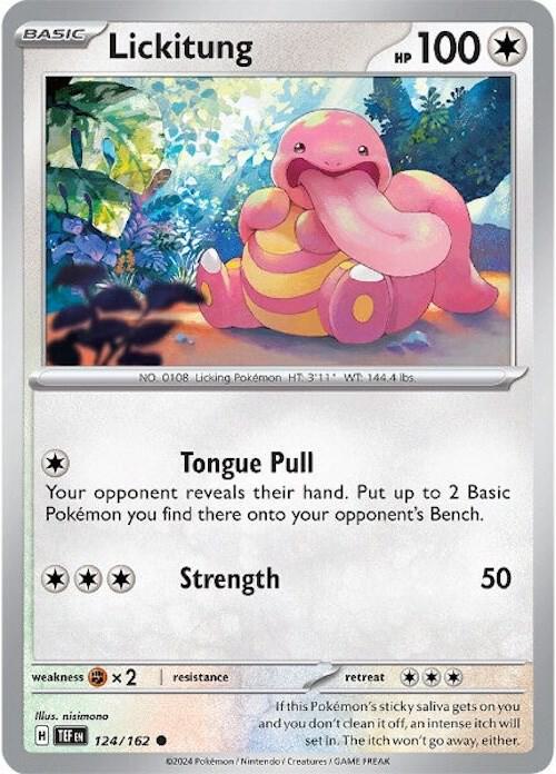 Lickitung - 124/162 [SV05: Temporal Forces] 124/162