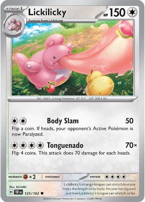 Lickilicky [SV05: Temporal Forces] 125/162