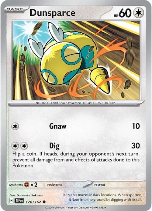 Dunsparce [SV05: Temporal Forces] 128/162