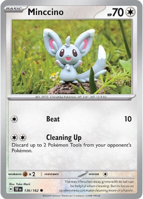 Minccino - 136/162 [SV05: Temporal Forces] 136/162