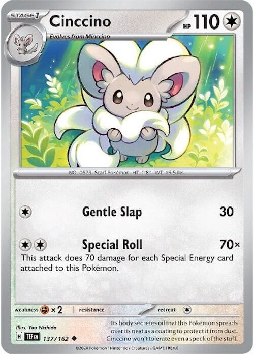 Cinccino - 137/162 [SV05: Temporal Forces] 137/162