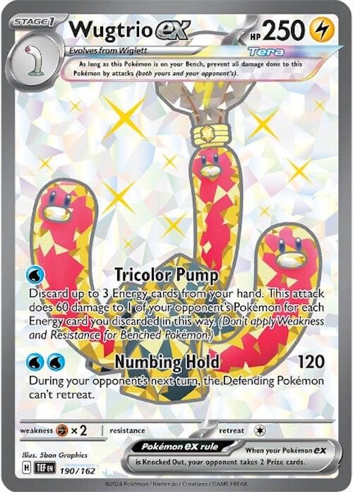 Wugtrio ex - 190/162 [SV05: Temporal Forces] 190/162