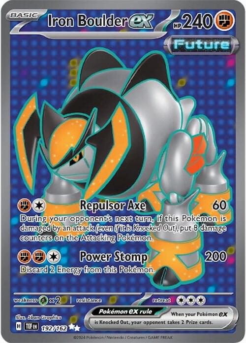 Iron Boulder ex - 192/162 [SV05: Temporal Forces] 192/162