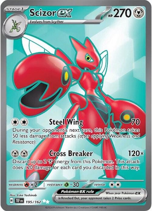 Scizor ex - 195/162 [SV05: Temporal Forces] 195/162