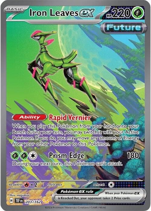 Iron Leaves ex - 203/162 [SV05: Temporal Forces] 203/162