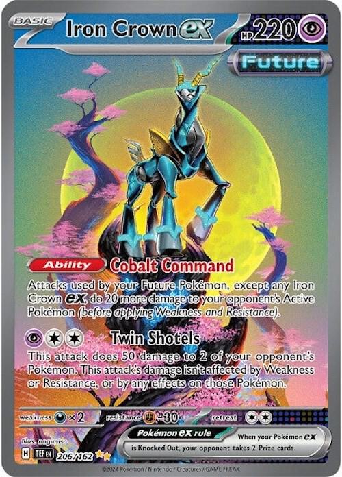 Iron Crown ex - 206/162 [SV05: Temporal Forces] 206/162