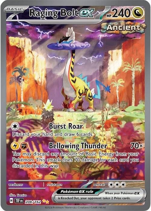 Raging Bolt ex - 208/162 [SV05: Temporal Forces] 208/162