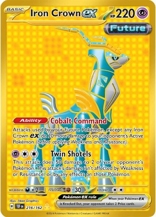 Iron Crown ex - 216/162 [SV05: Temporal Forces] 216/162