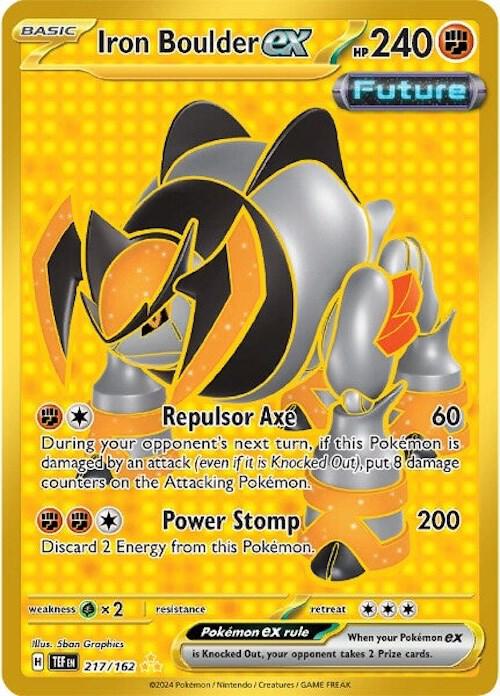 Iron Boulder ex - 217/162 [SV05: Temporal Forces] 217/162