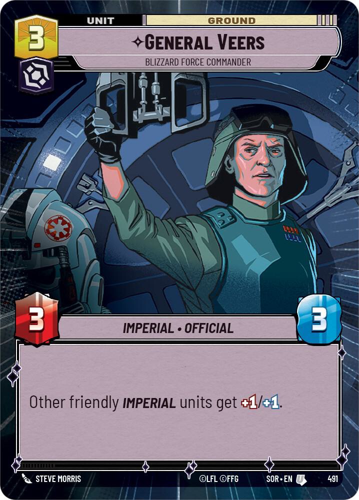 General Veers - Blizzard Force Commander (Hyperspace) [Spark of Rebellion] 491