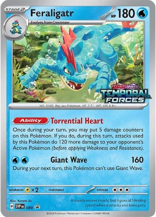 Feraligatr - 089 (Prerelease) [SV: Scarlet & Violet Promo Cards] 089