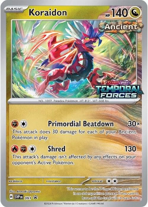 Koraidon - 091 (Prerelease) [SV: Scarlet & Violet Promo Cards] 091