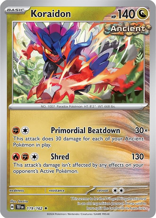 Koraidon - 119/162 [Deck Exclusives] 119/162