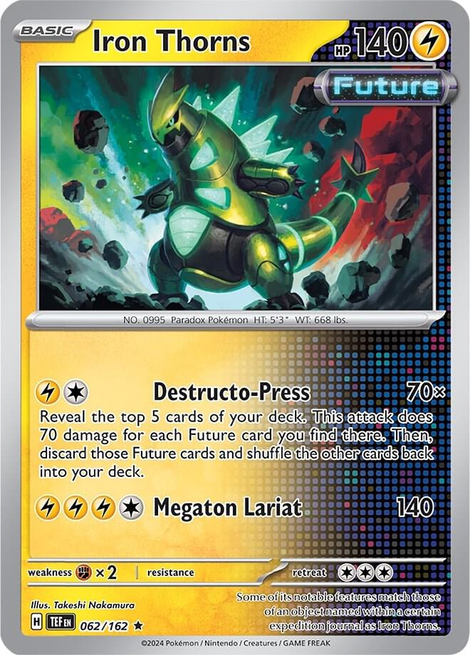 Iron Thorns - 062/162 [Deck Exclusives] 062/162