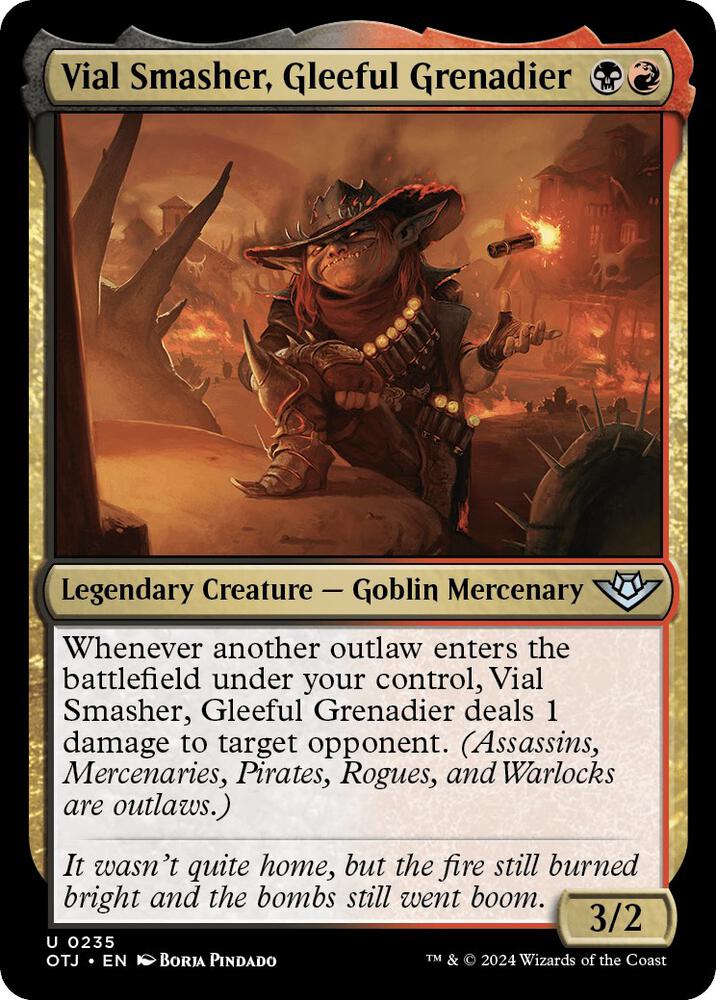 Vial Smasher, Gleeful Grenadier [Outlaws of Thunder Junction] 235
