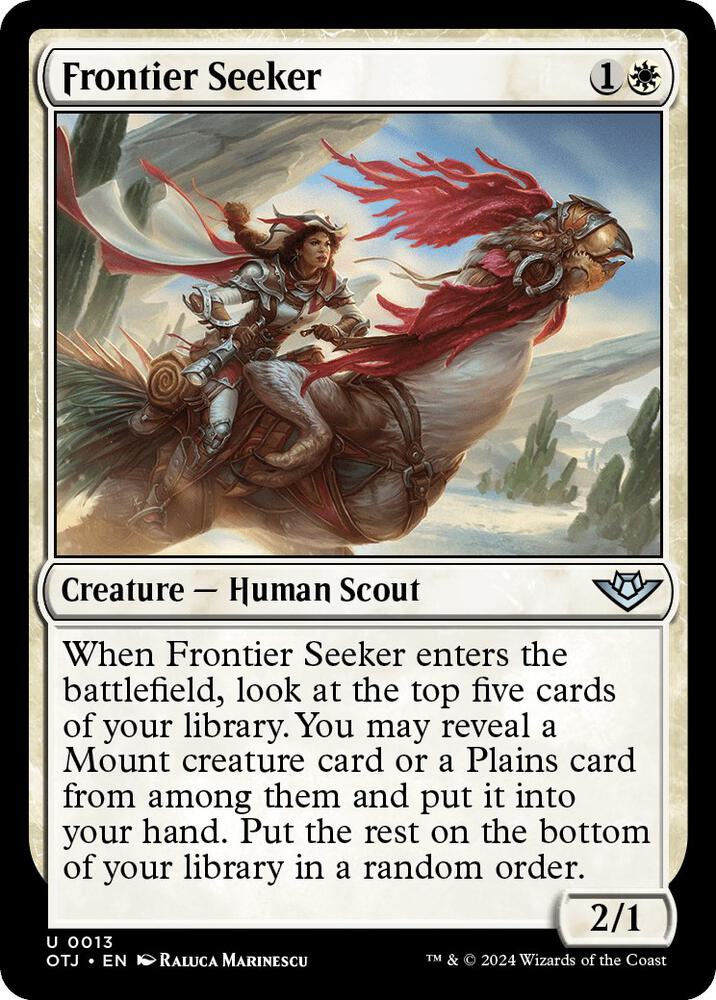 Frontier Seeker [Outlaws of Thunder Junction] 13