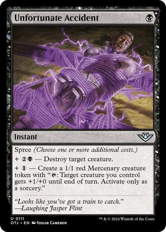 Unfortunate Accident [Outlaws of Thunder Junction] 111