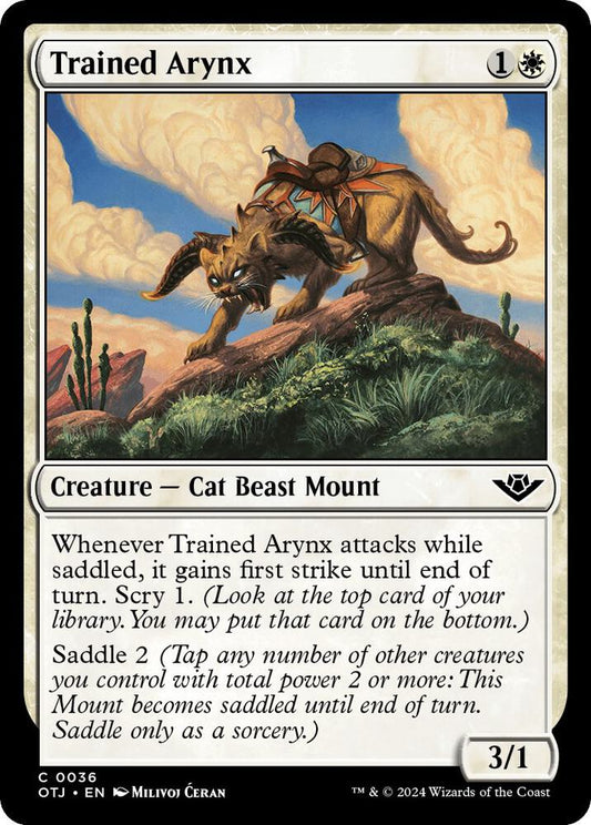 Trained Arynx [Outlaws of Thunder Junction] 36