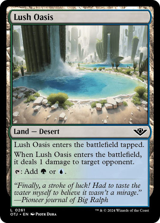 Lush Oasis [Outlaws of Thunder Junction] 261