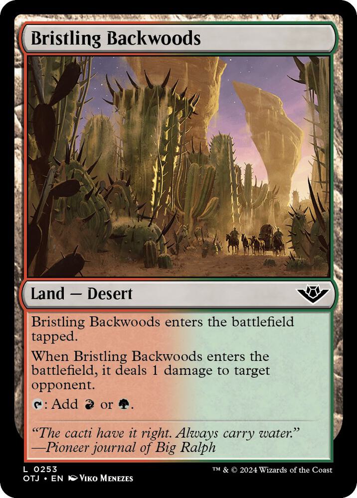 Bristling Backwoods [Outlaws of Thunder Junction] 253