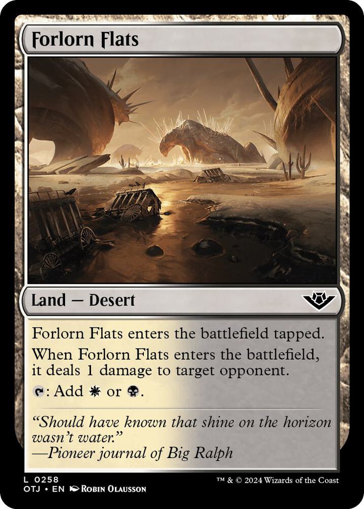 Forlorn Flats [Outlaws of Thunder Junction] 258