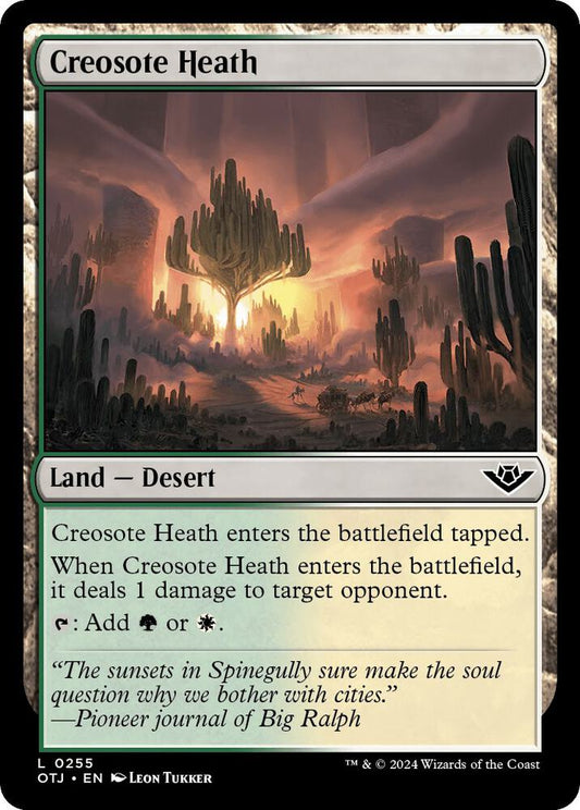 Creosote Heath [Outlaws of Thunder Junction] 255