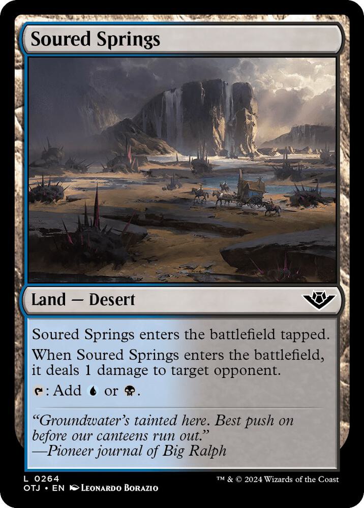 Soured Springs [Outlaws of Thunder Junction] 264