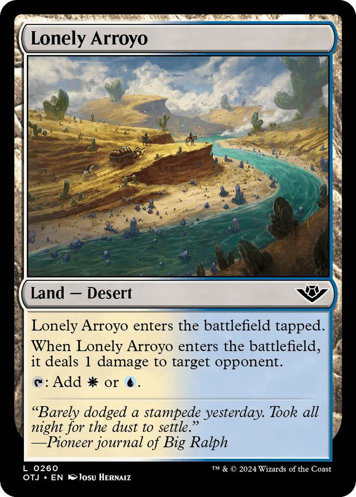 Lonely Arroyo [Outlaws of Thunder Junction] 260