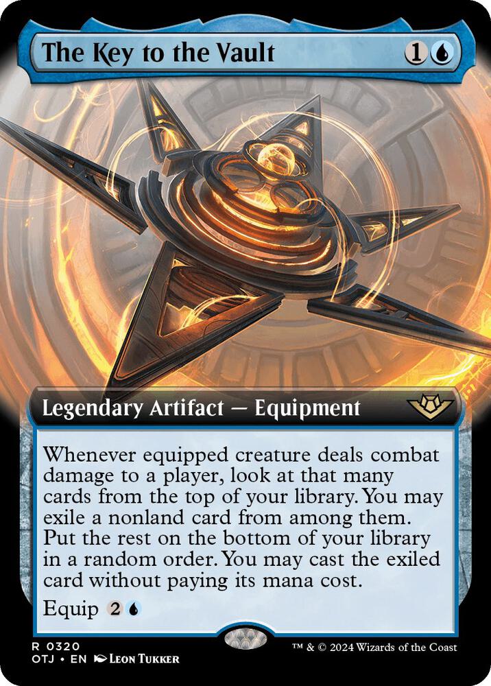 The Key to the Vault (Extended Art) [Outlaws of Thunder Junction] 320
