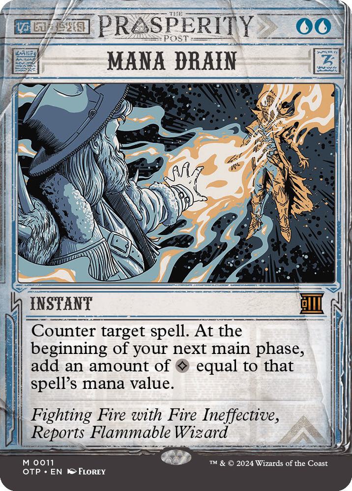 Mana Drain [Outlaws of Thunder Junction: Breaking News] 11
