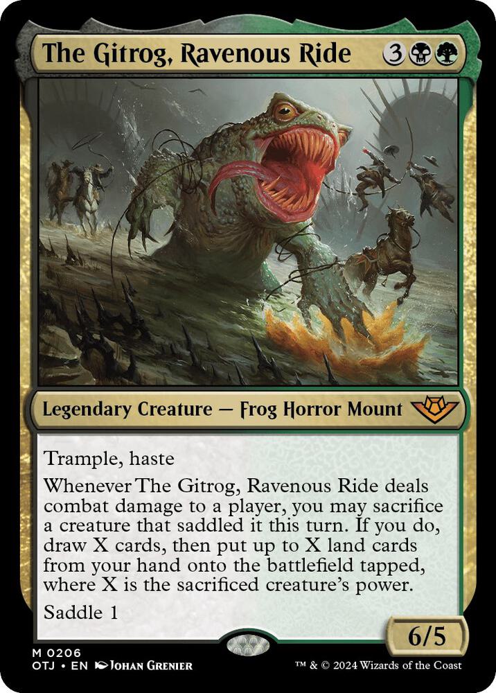 The Gitrog, Ravenous Ride [Outlaws of Thunder Junction] 206