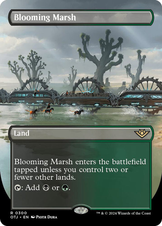 Blooming Marsh (Borderless) [Outlaws of Thunder Junction] 300