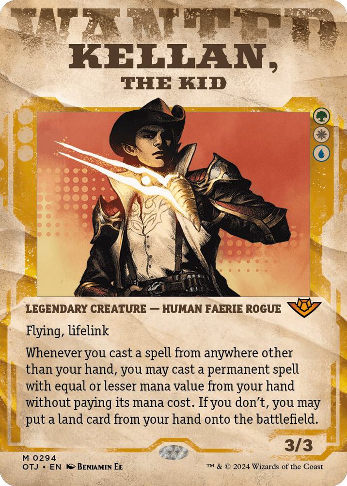 Kellan, the Kid (Showcase) [Outlaws of Thunder Junction] 294